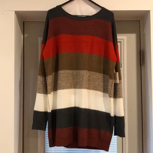 BB Dakota Dresses & Skirts - BB Dakota Stripped Sweater Dress BB Dakota Dresses & Skirts - BB Dakota Stripped Sweater Dress